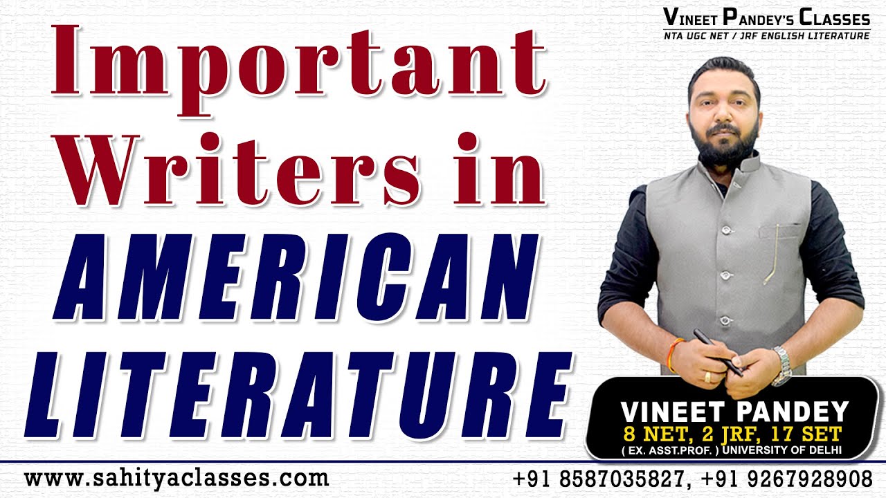 What Should You Read in American Literature? UGC NET English Literature Exam Special.