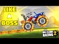 Like a boss legendary moments  hill climb racing 2