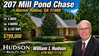 207 Mill Pond Chase Warner Robins GA 31088 Listed by William L. Hudson | Hudson Realty 207 Mill Pond Chase Warner Robins GA 31088 Listed by William L. Hudson | Hudson Realty