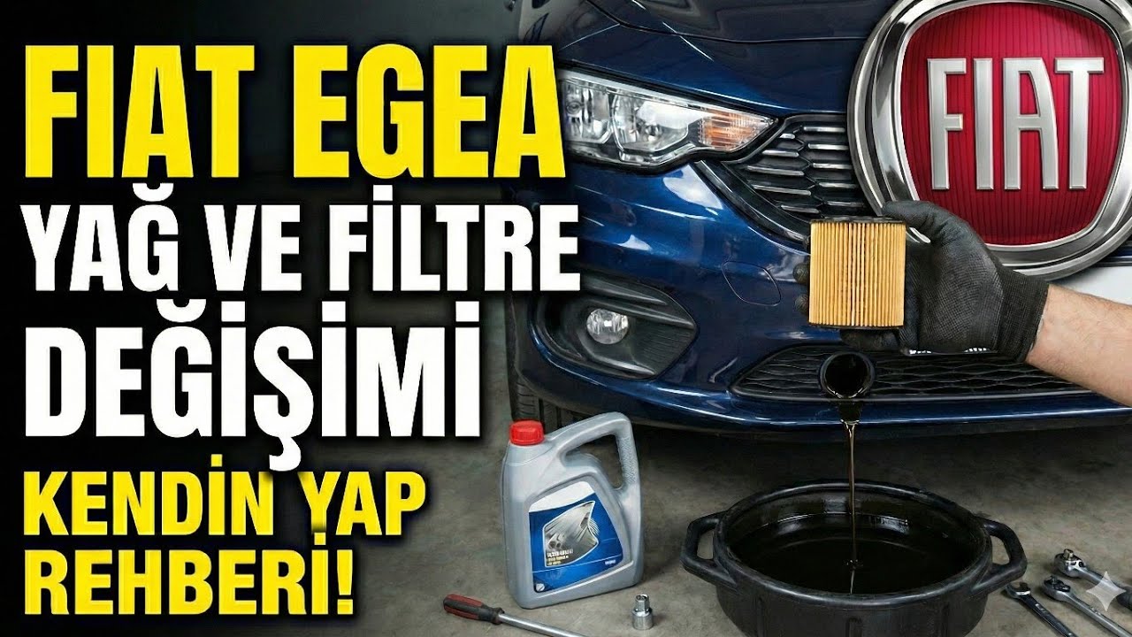 EGEA YAĞ VE YAĞ FİLTRESİ DEĞİŞİMİ