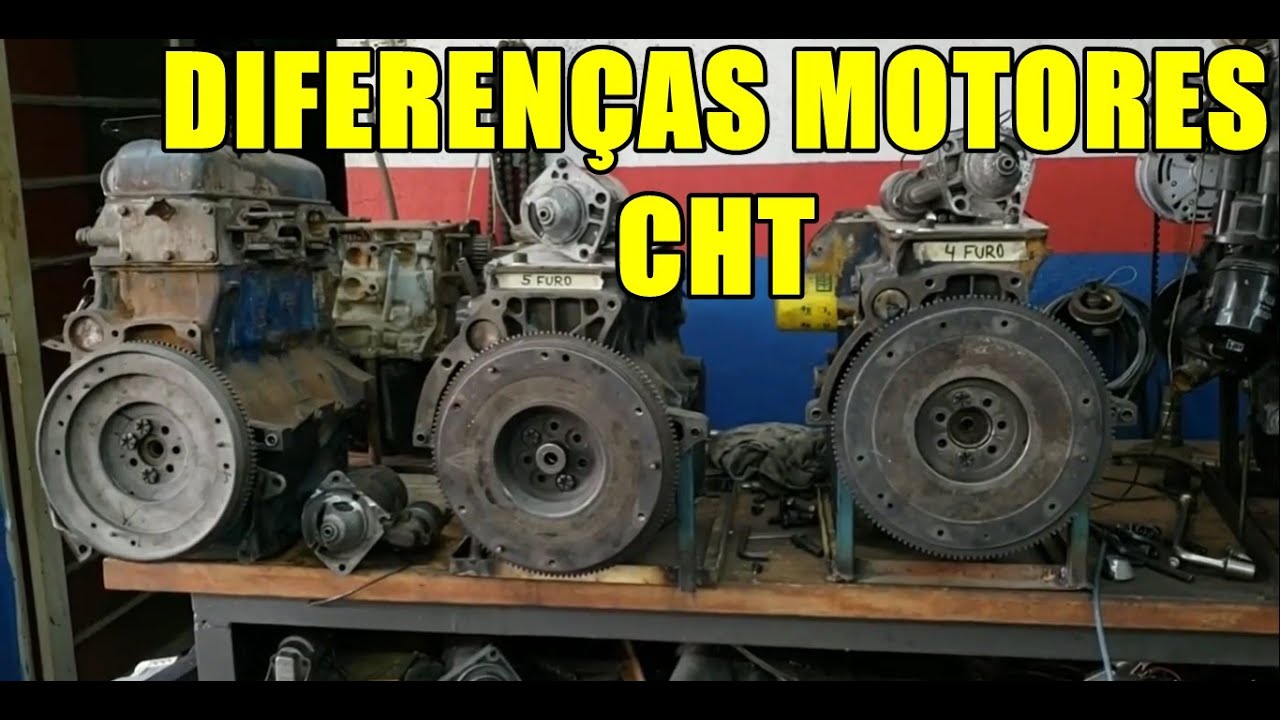 MOTORES CHT (DIFERENÇAS E FLANGES)