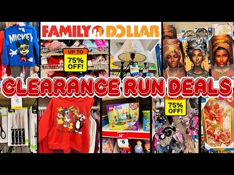 Family Dollar 2023🔥🛑Family Dollar CLEARANCE DEALS 50% - 75% OFF🔥🛑#clearancecommunity