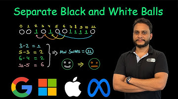Separate Black and White Balls | Leetcode 2938