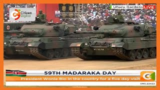 Military might: Kenya Defence Forces showcase their Hardware and Fire power