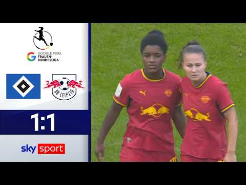 RB verzweifelt an Chancenverwertung! | Hamburger SV - RB Leipzig | Highlights - Frauen-Bundesliga