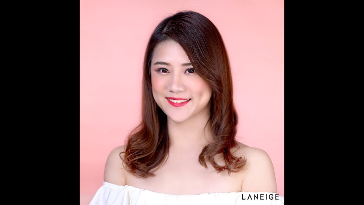 Living Coral Makeup Look