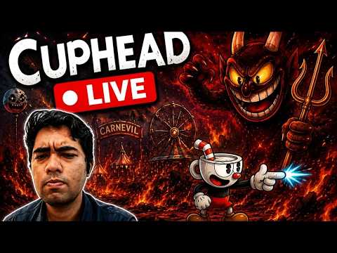 CUPHEAD 🔴 LIVE | Can I Beat It Without Rage Quit? 😭