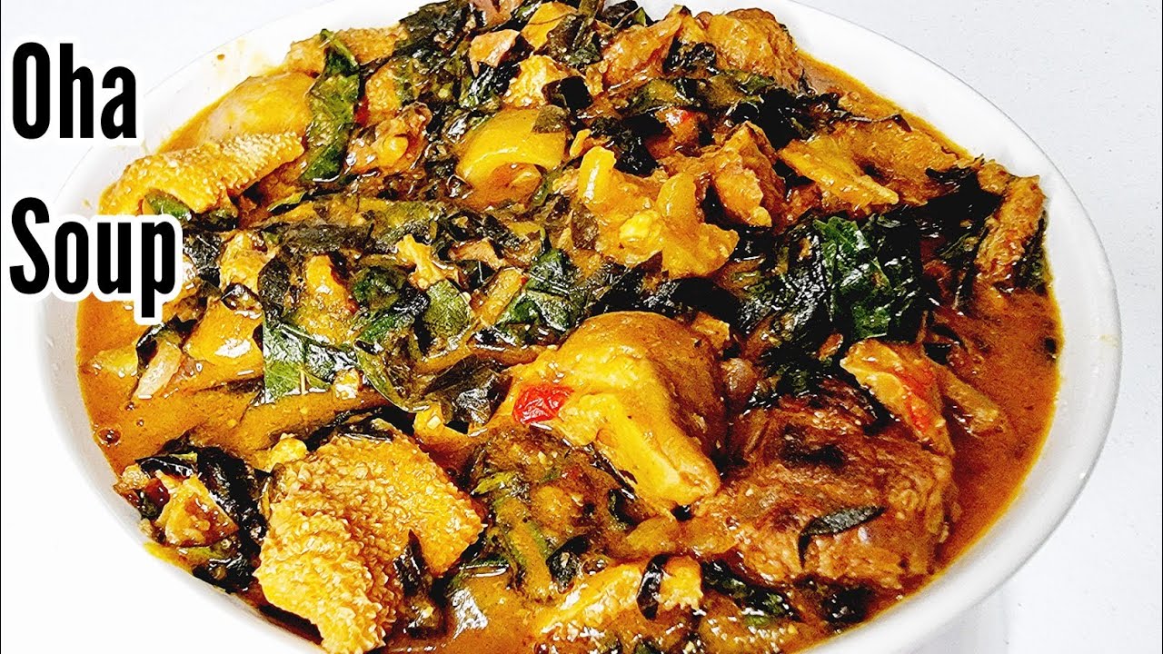 Step By Step Oha Soup Recipe How To Cook Nigerian Oha Soup Amazing's