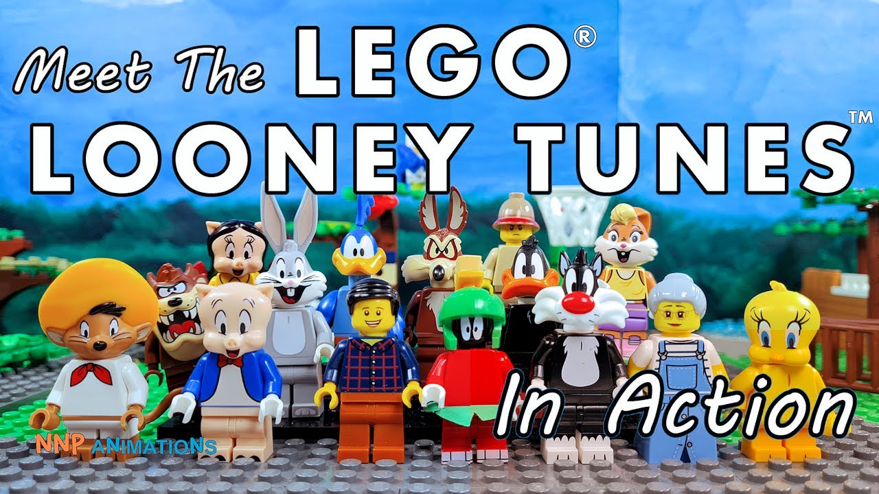 Meet The Lego Looney Tunes In Action - Lego Stop Motion Animation