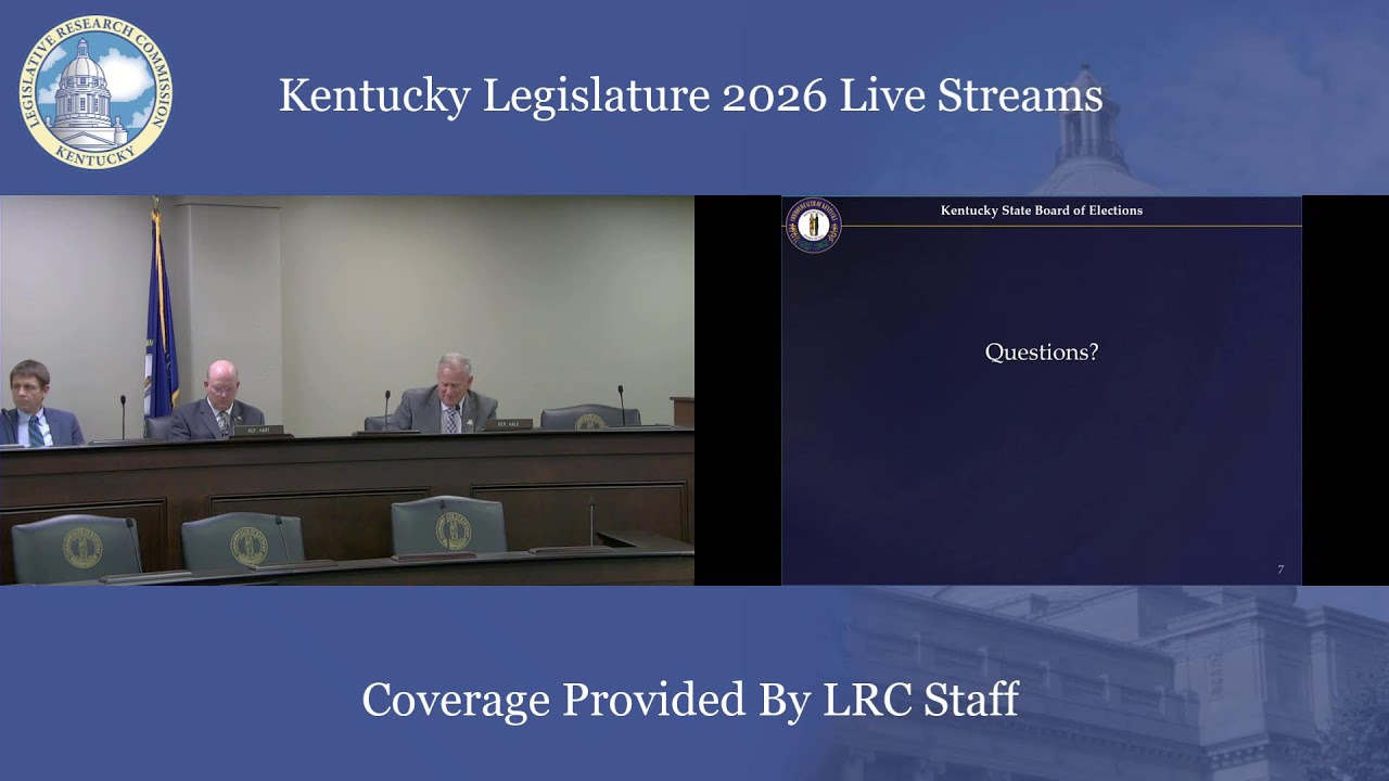 House Budget Review Subcommittee on General Government (1-22-26)
