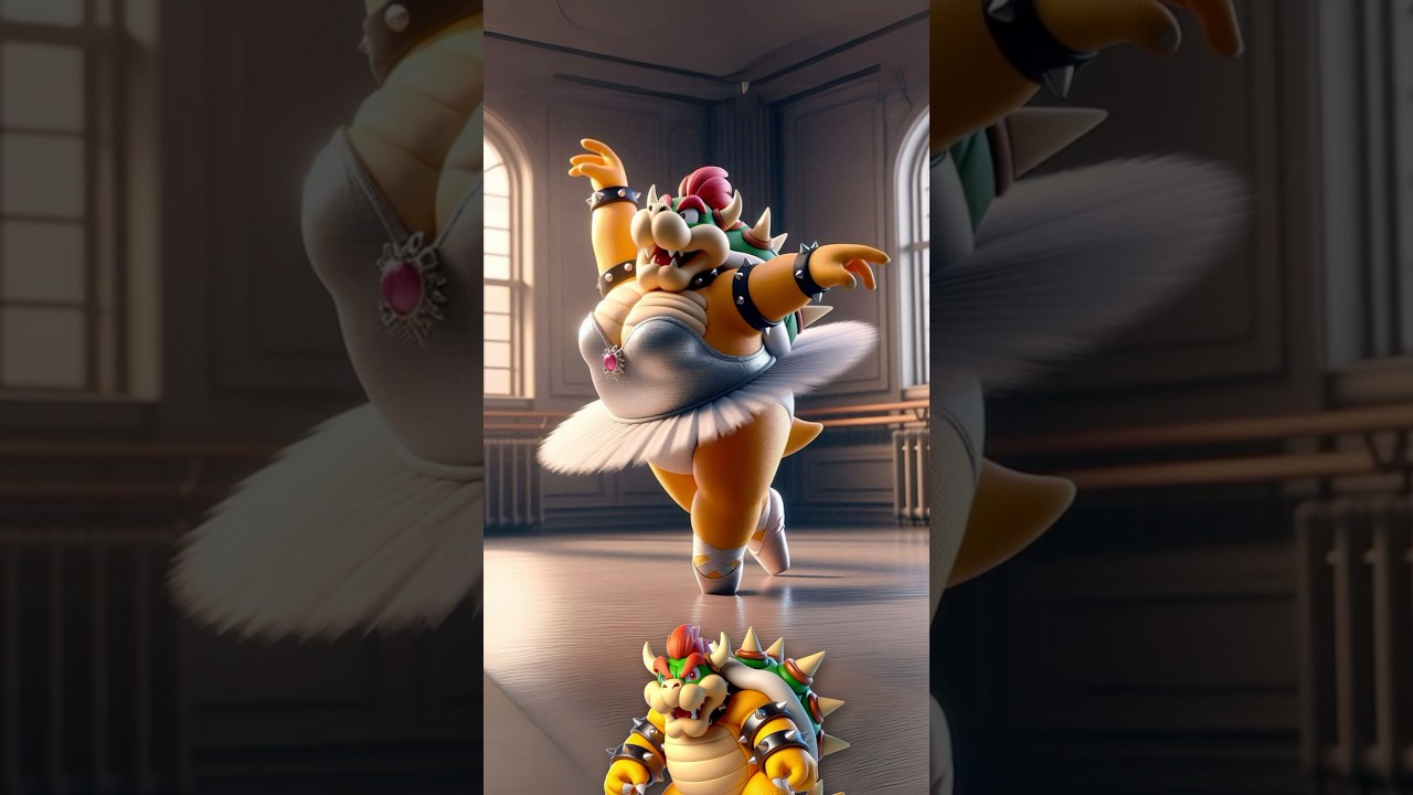 Let's dance together with Mario🩰 