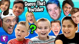 guess that youtuber challenge with hobbykidstv