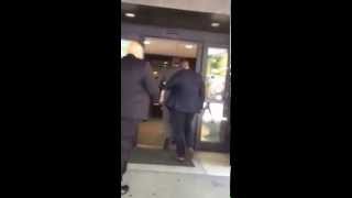 Saw Mayor De Blasio on the street & reminded him of his promise to ban horse carriages!