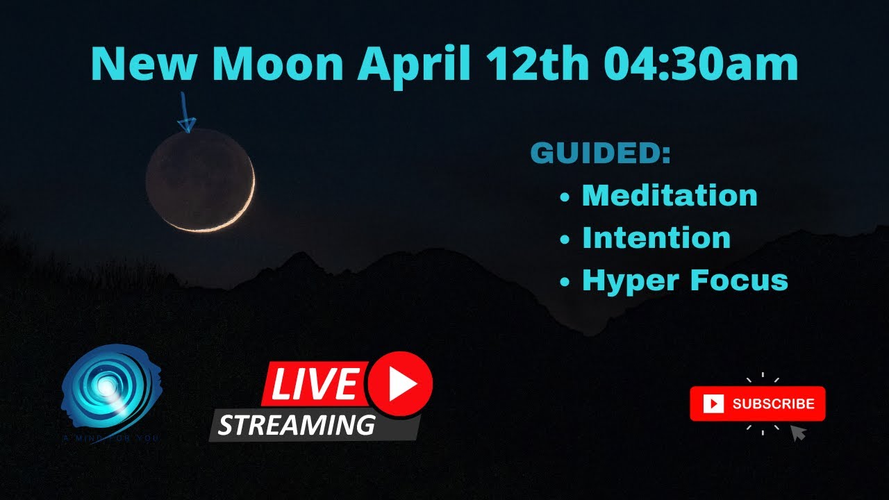 Mind Training: A Guided New Moon Meditation Intention & Goal Setting