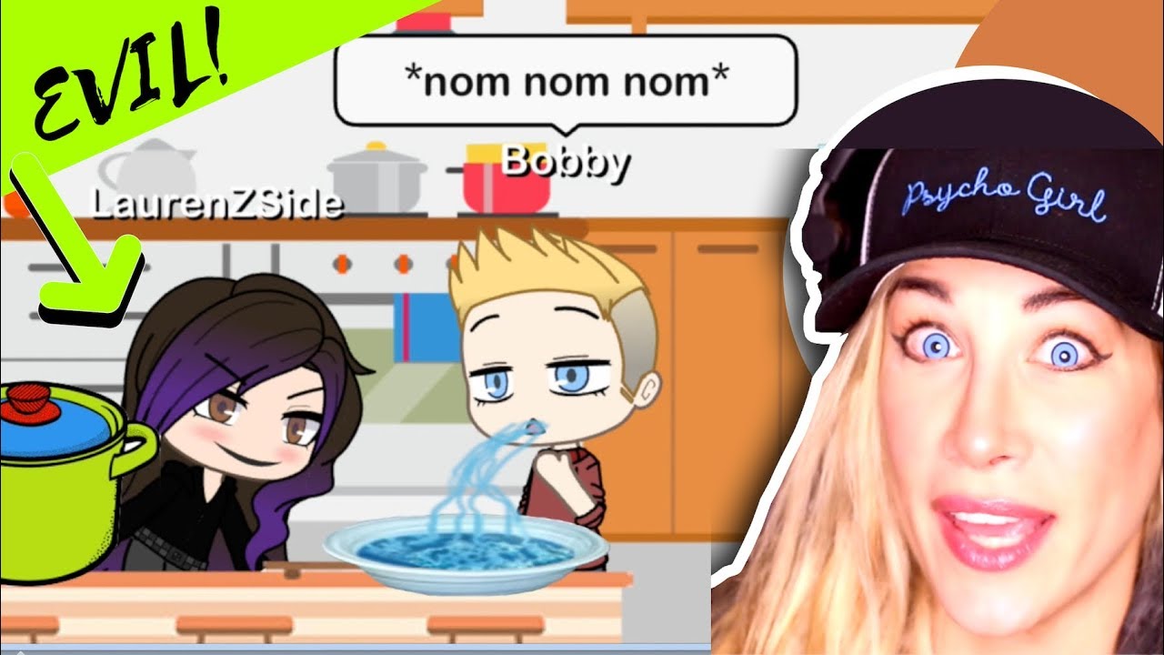 LAURENZSIDE DOES TROOM TROOM PRANKS ON BOBBY Gacha Life Mini Movie Psycho Girl YouTube