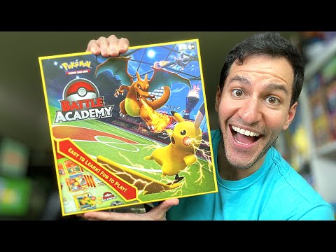 *FIRST TIME IN HISTORY!* Pokemon Cards BATTLE ACADEMY Opening!