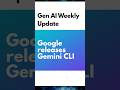 Gemini CLI released by Google #gemini #ai