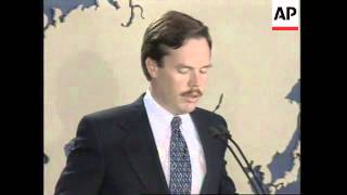 USA: US REACTION TO COLOMBIAN PRESIDENT'S DRUG CHARGE ACQUITTAL