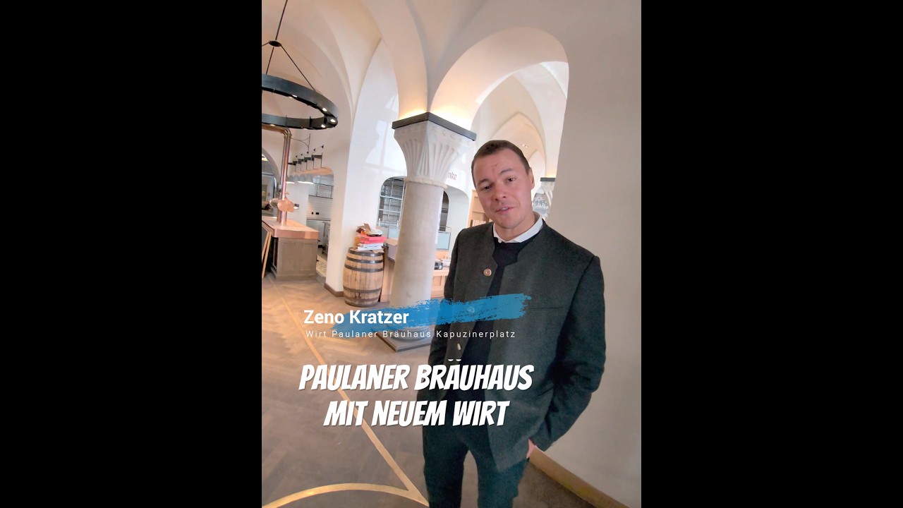 Paulaner Bräuhaus am Kapuzinerplatz mit neuem Wirt: Zeno Kratzer führt durch die Baustelle