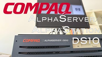 DEC / Compaq AlphaStation / AlphaServer DS10 - Hardware and OpenVMS DECwindows New Desktop GUI