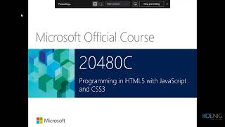 Learn Programming in HTML5 with JavaScript and CSS3 online | Koenig Solutions