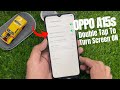 Oppo a15s double tap to turn screen on