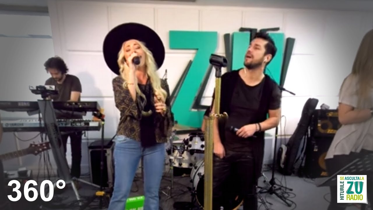 Delia & Deepcentral - Gura ta (VIDEO 360° - Live la Radio ZU) - YouTube