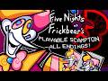 PLAYABLE SCAMPTON - Chapter Rewritten All Endings | Five Nights at Frickbear's 3 Mod