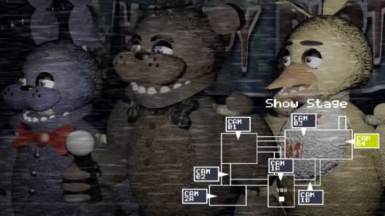 Five Nights At Freddy's 1-6 Compilation (Working Cameras