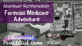 Forensic Medicine Adventure Abenteuer Rechtsmedizin | Point and Click Game Walkthrough screenshot 2