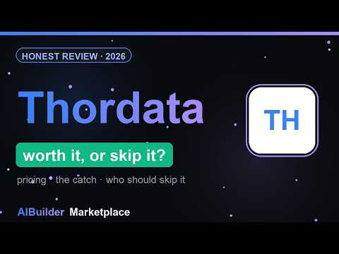 Thordata review video