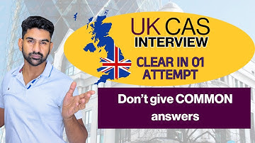 UK Accommodation CAS Interview Questions and Answers | Clear in 01 attempt