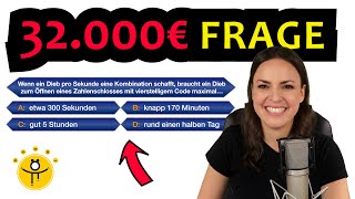 Schaffst DU die 32.000€ Frage? - WER WIRD MILLIONÄR