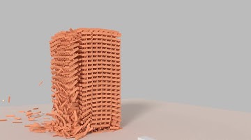 Rigid body physics - Experimenting with Blender