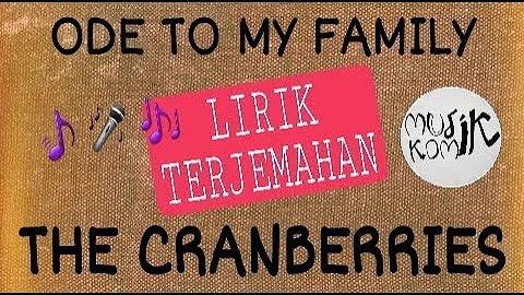 Ode to my family - The Cranberries lyrics ( lirik terjemahan ) ( stop motion )