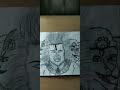 hanuman ji drawing my first drawing vs my present drawing 😈#shorts #ytshorts