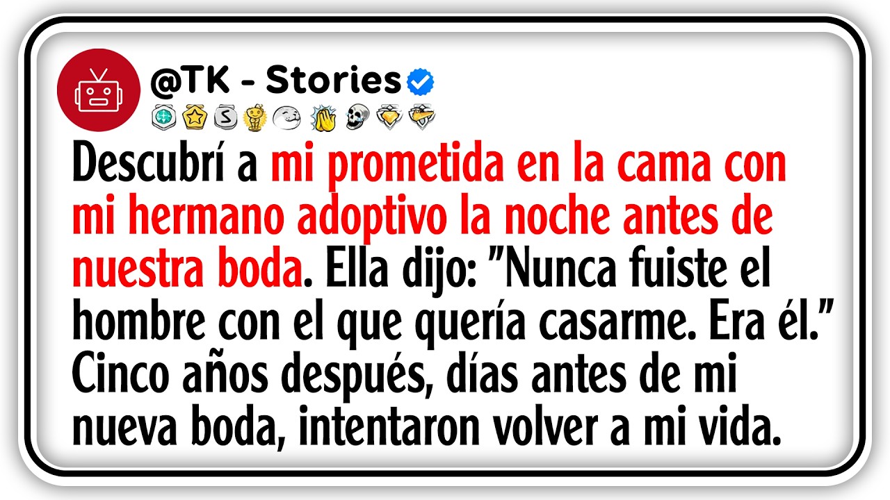 Descubrí a mi prometida en la cama con mi hermano adoptivo la noche antes de nuestra boda. Ella...
