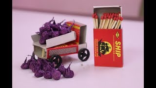 Pop Pop Cracker (Pop it candy) - How to Make Pop Pop Cracker Using Matchbox - Diwali Crackers screenshot 2