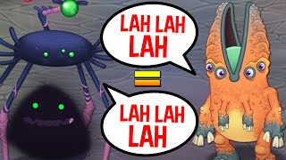 VERY SIMILAR MONSTER SOUNDS 6 - (My Singing Monsters)