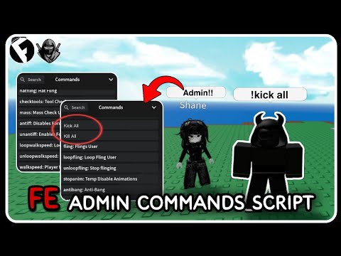 [ FE ] Universal Admin Commands Script - ROBLOX SCRIPTS - Troll/Kill All Players