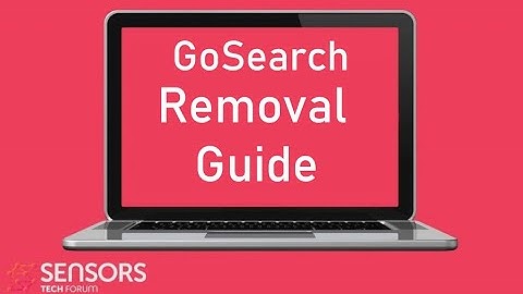 GoSearch Redirect Removal Guide (Free Uninstall Steps)