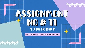 Typescript Assignment 11 |Typescript and Node.js 45 Assignments