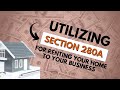 Section 280A Rental Strategy: Boost Your Business Profits!