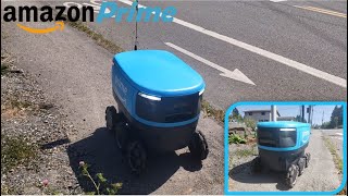 Trying To Help Amazon Prime Scout Ugv Move Future Robot Delivery System Youtube