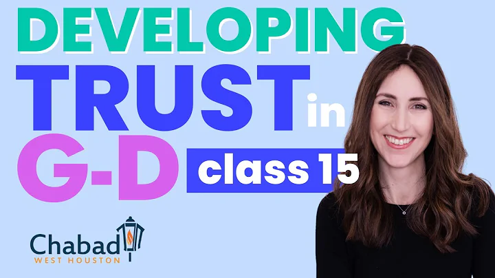 Developing Trust Class 15 with Yael Trusch