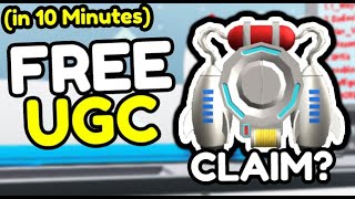 [FREE UGC] How TO GET THE NEOALLOY ROCKET BAG FAST In Race Clicker! FREE UGC LIMITED EVENT!  Roblox