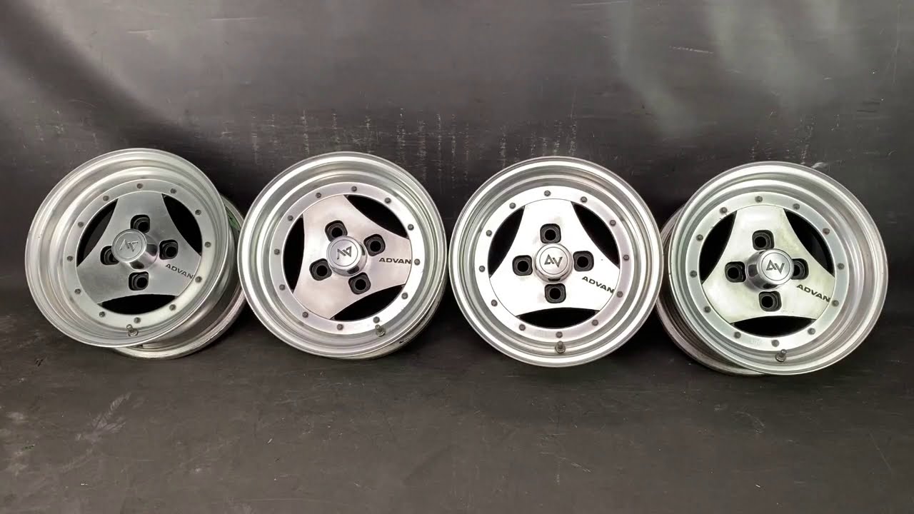 YOKOHAMA ADVAN A3A 3 piece 14x6j +6 4x114.3 CB:72 x4 » JDM-PARTS NZ