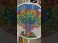 Shining tree #tree #art #colors #inspiration  #decoration