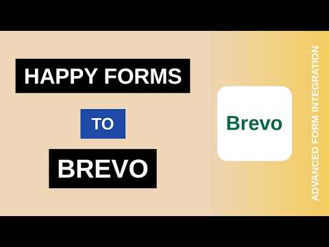 Happy Forms to Brevo Integration Tutorial | AFI