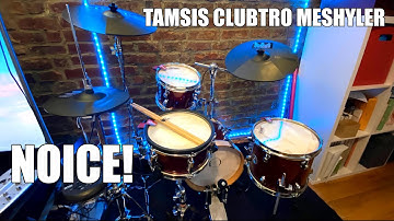 Tama Club-JAM Flyer Electronic Drums Conversion - Alesis Nitro, ddrum Red Shot Triggers - Part 2